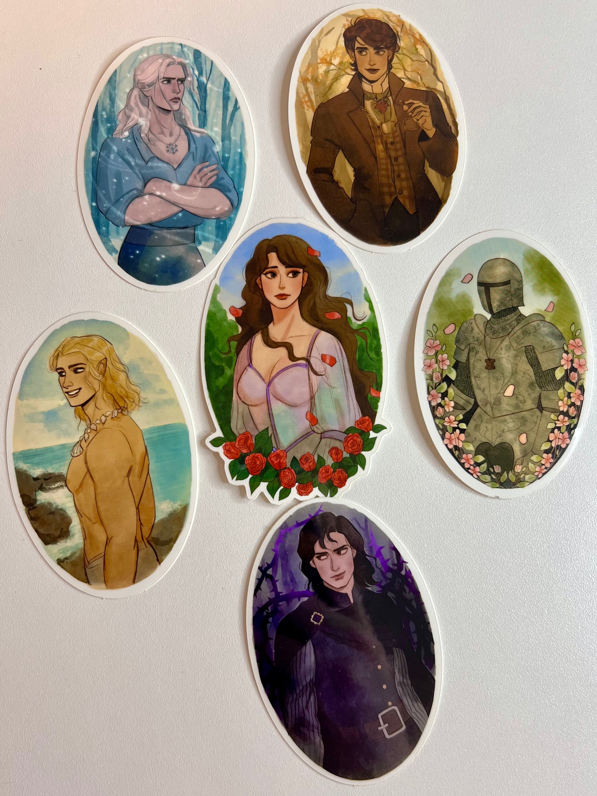 Beasts of the Briar Stickers Elizabeth Helen's Books