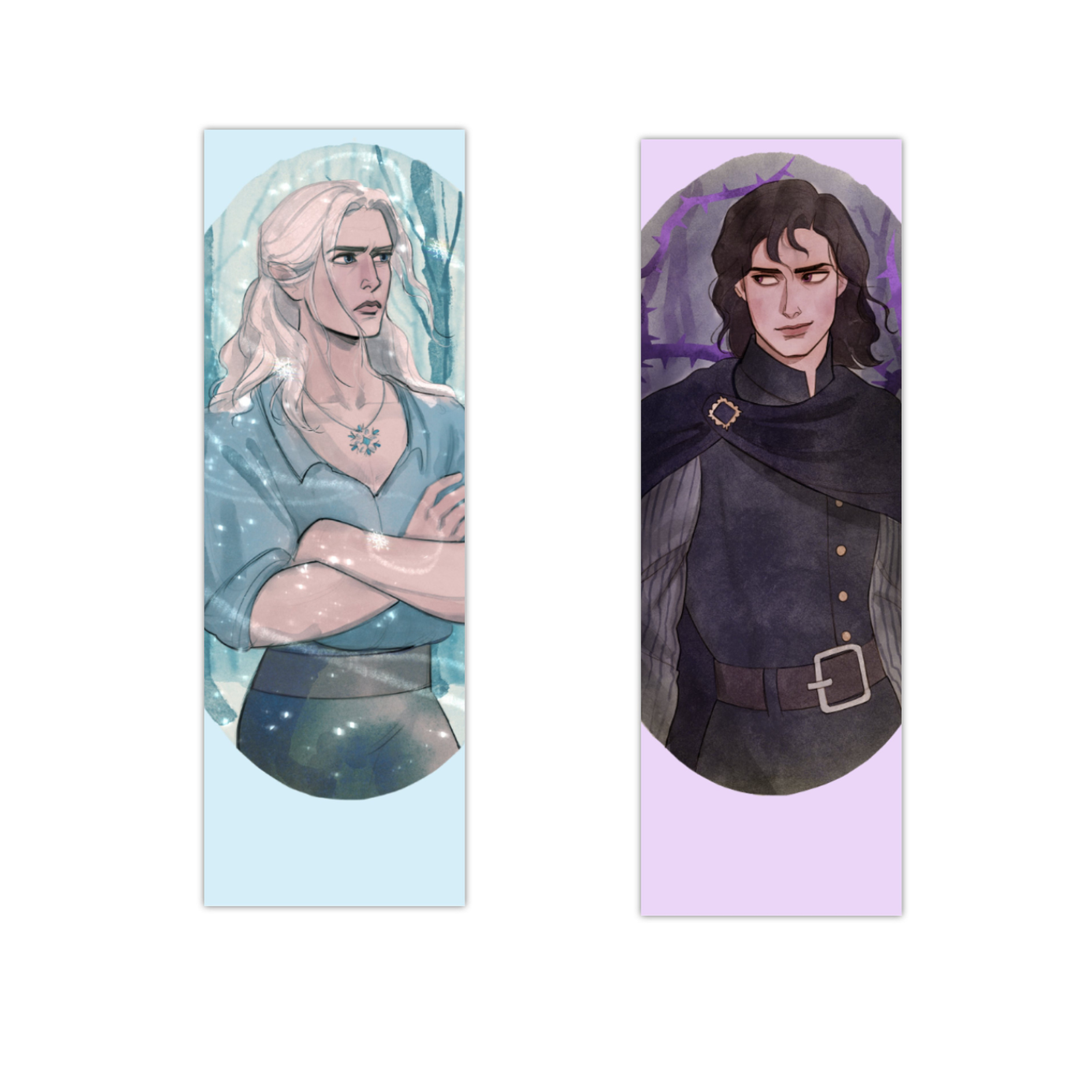 Pastel Beasts of the Briar Bookmarks Elizabeth Helen's Books