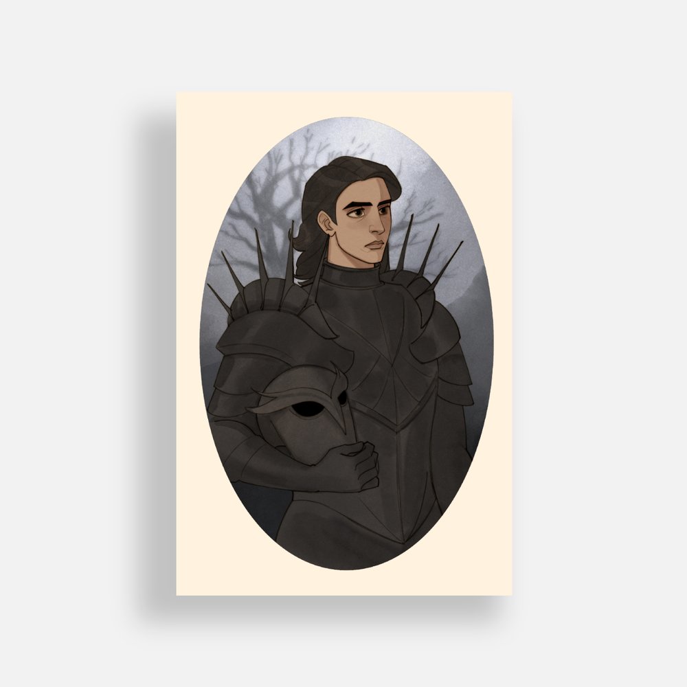 Beast of the Briars Character Portrait Art Prints