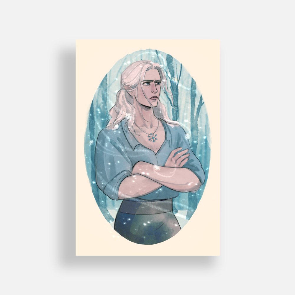 Beast of the Briars Character Portrait Art Prints