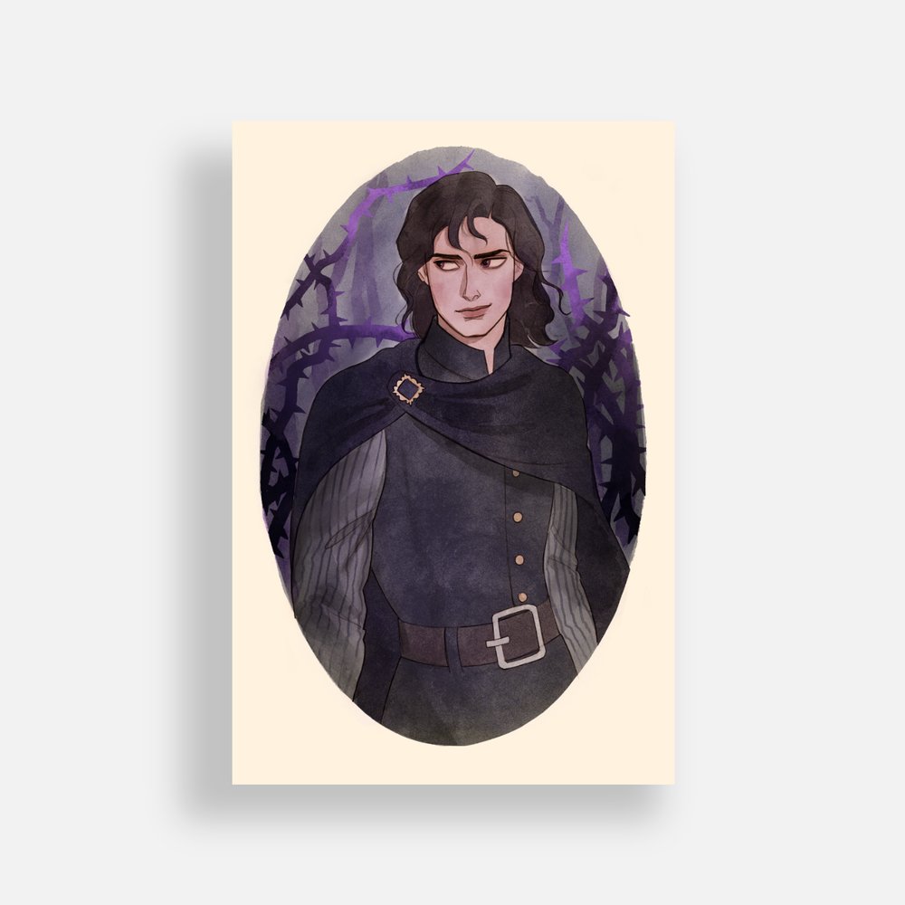 Beast of the Briars Character Portrait Art Prints