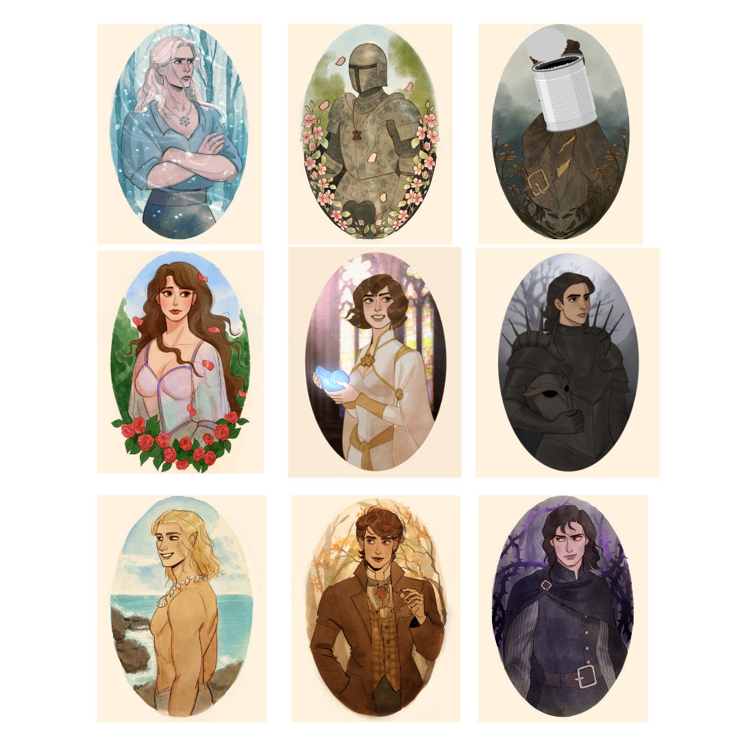 Beast of the Briars Character Portrait Art Prints